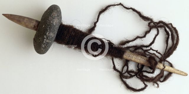 Spindle whorl. Creator: Unknown.