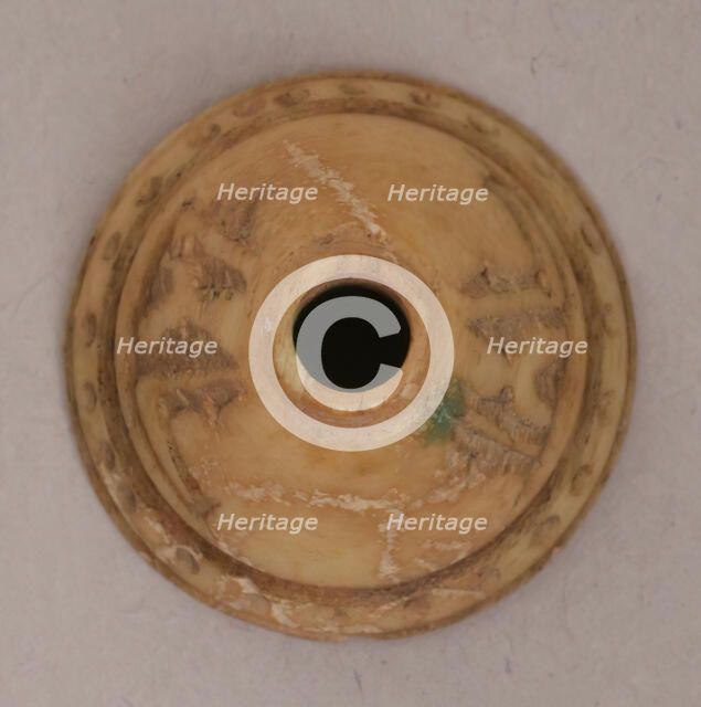 Spindle Whorl, Iran, 9th-10th century. Creator: Unknown.