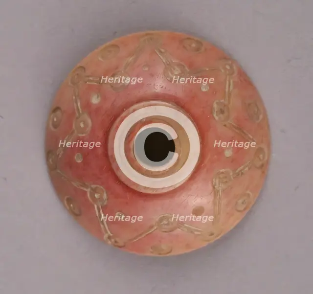 Spindle Whorl, Iran, 9th-10th century. Creator: Unknown.