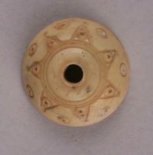 Spindle Whorl, Iran, 9th-10th century. Creator: Unknown