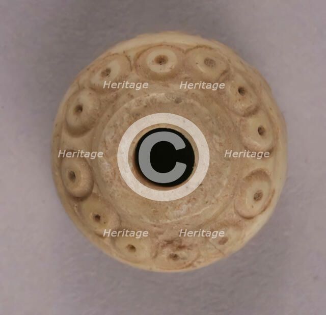 Spindle Whorl, Iran, 9th-10th century. Creator: Unknown.
