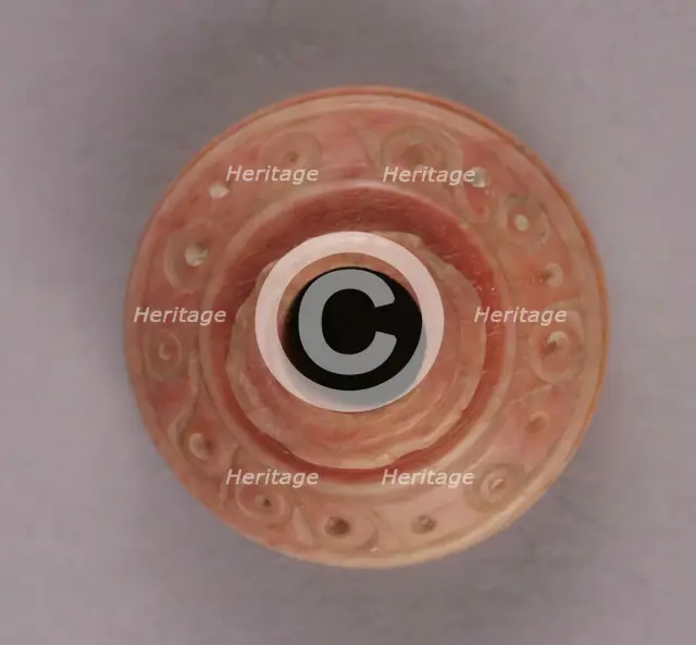 Spindle Whorl, Iran, 9th-10th century. Creator: Unknown.
