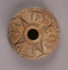Spindle Whorl, Iran, 9th-10th century. Creator: Unknown