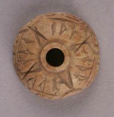 Spindle Whorl, Iran, 9th-10th century. Creator: Unknown
