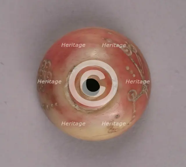 Spindle Whorl, Iran, 9th-10th century. Creator: Unknown.