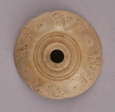 Spindle Whorl, Iran, 9th-10th century. Creator: Unknown