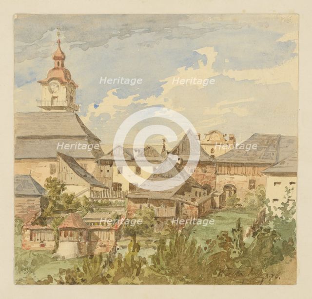 Spisska Sobota, 1875-1880. Creator: Eugen Wallachy.