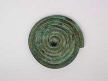 Spiral Fibula, Geometric Period (800-700 BCE). Creator: Unknown