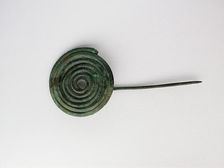 Spiral Fibula, Geometric Period (800-700 BCE). Creator: Unknown
