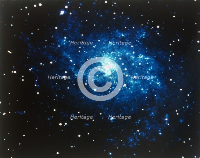 Spiral galaxy in Triangulum constellation. Creator: NASA.