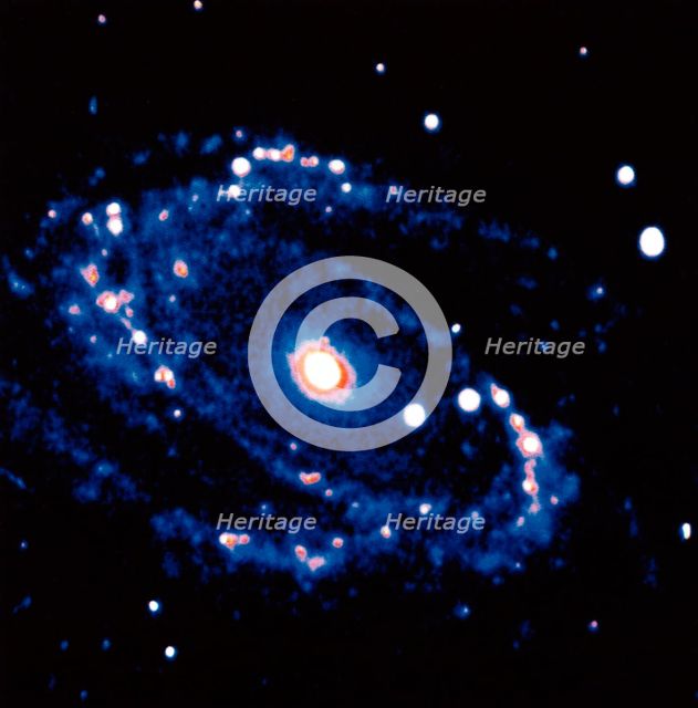 Spiral Galaxy M81 in constallation of Ursa Minor. Artist: Unknown