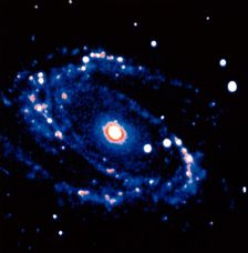 Spiral Galaxy M81 in constallation of Ursa Minor