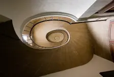 Spiral Staircase, St. Sulpice, Paris. Creator: Tom Artin