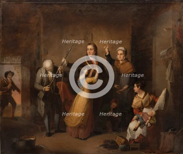 Spirit of '76, (1845). Creator: Tompkins H Matteson.