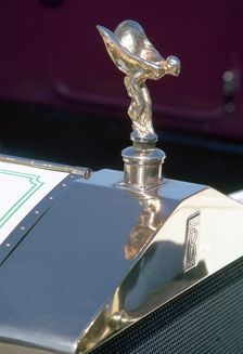 Spirit of Ecstasy, Rolls-Royce mascot. Artist: Dorothy Burrows