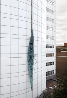 Spirit of Electricity sculpture by Geoffrey Clarke, Orion House, Westminster, London, 2015. Artist: Chris Redgrave