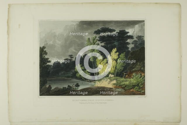 Spirit Creek; Near Augusta, Georgia, plate two of the second number of Picturesque View..., 1819/21. Creator: John Hill.