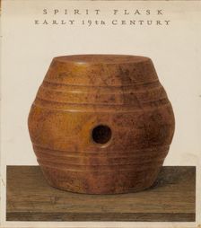 Spirit Flask, c. 1937. Creator: J. Herman McCollum