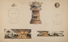 Spirit Lamp with Teapot, 1938. Creator: J. Howard Iams