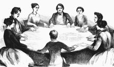 Spiritualist meeting in Leipzig, Germany, 1893