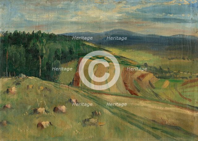 Spis Landscape, 1900-1920. Creator: Jozef Hanula.