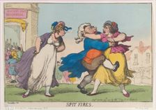 Spit Fires, [October 25, 1810], reprint., [October 25, 1810], reprint. Creator: Thomas Rowlandson