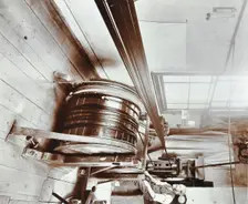 Spitalfields silk weaving industry, Alma Road, Bethnal Green, London, 1909