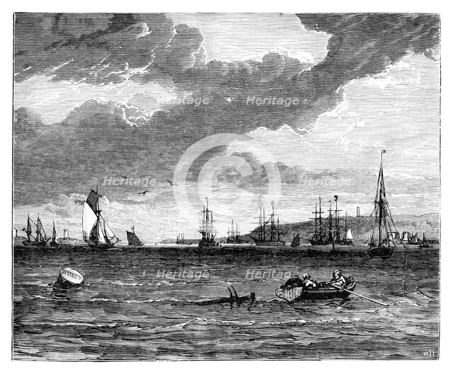 Spithead, Hampshire, c1888. Artist: Unknown