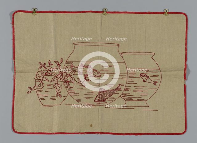 Splash Cloth, United States, c. 1872. Creator: Unknown.