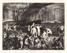 Splinter Beach, 1916. Creator: George Wesley Bellows