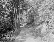Split Rock Road, Ethan Allen Park, Burlington, Vt., c.between 1910 and 1920. Creator: Unknown
