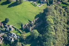 Spofforth Castle, the ruins of the west range of a 13th century manor house, North Yorkshire, 2023. Creator: Robyn Andrews