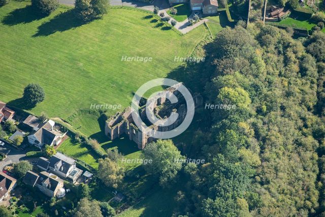 Spofforth Castle, the ruins of the west range of a 13th century manor house, North Yorkshire, 2023. Creator: Robyn Andrews.