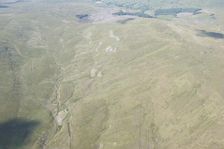 Spoil heaps and trackway, Blea Moor Tunnel, North Yorkshire, 2014. Creator: Historic England Staff Photographer