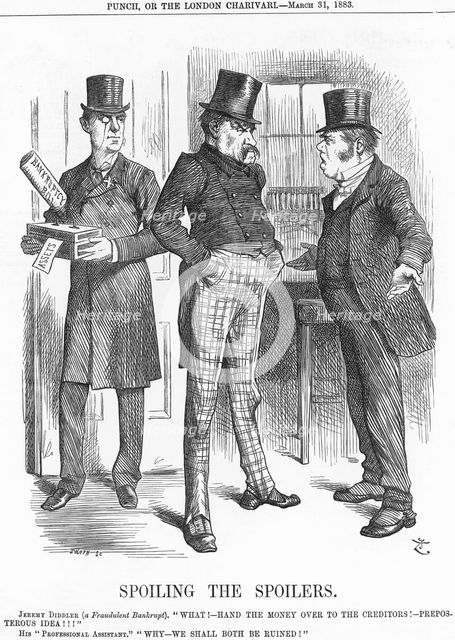 'Spoiling the Spoilers', 1883. Creator: Joseph Swain.
