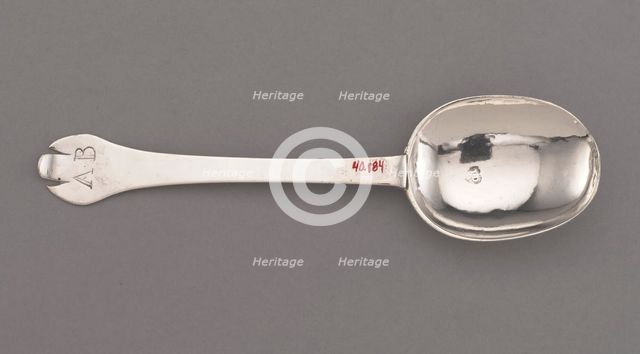 Spoon, 1685-1700. Creator: Jeremiah Dummer (American, 1645-1718).
