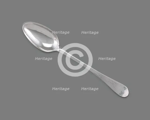 Spoon, 1770/90. Creator: Richard Humphreys.