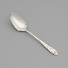 Spoon, 1779/85. Creator: Benjamin Halsted