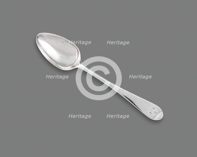 Spoon, 1793/1812. Creator: Hugh Wishart.
