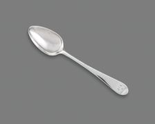 Spoon, 1793/1812. Creator: Hugh Wishart