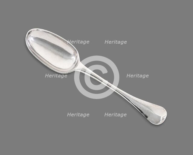 Spoon, 1730/62. Creator: Samuel Edwards.