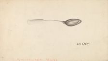 Spoon, 1935/1942. Creator: Lon Cronk