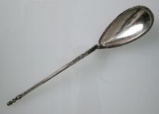 Spoon, Byzantine, 5th-6th century. Creator: Unknown