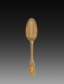 Spoon, c. 1725. Creator: Unknown