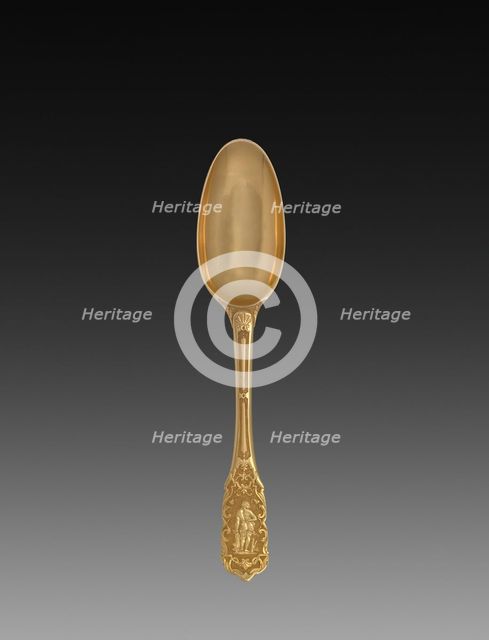 Spoon, c. 1725. Creator: Unknown.
