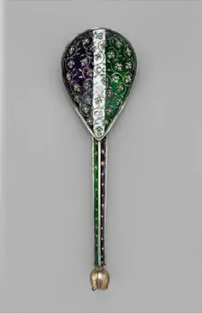Spoon, French, 15th century. Creator: Unknown