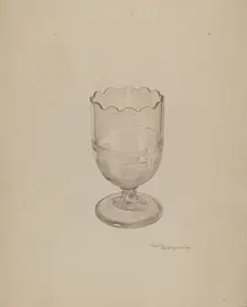 Spoon Holder, 1935/1942. Creator: Carl Buergerniss