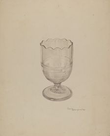Spoon Holder, 1935/1942. Creator: Carl Buergerniss
