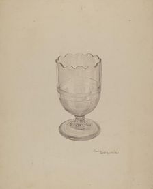 Spoon Holder, 1935/1942. Creator: Carl Buergerniss