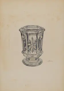 Spoon Holder, c. 1941. Creator: Joseph Mitry